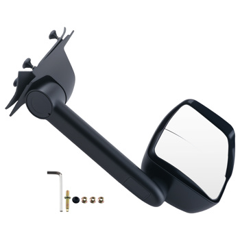 Folding Mirror Right fit for GMC Savana 1500/2500/3500 03-17 Manual Black