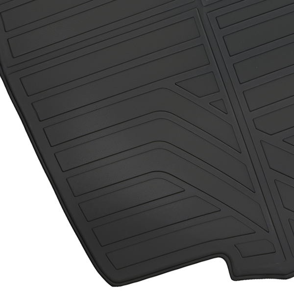 Black Non-Slip Cargo Mat fit for Nissan Rogue 2021-2025 TPE Waterproof Trunk Liner-3