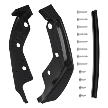 Carbon Fiber Front Bumper Lip Spoiler fit for BMW 3 Series G20 G28 M Sport 2019-2021