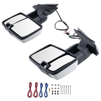 Rear View Mirror fit for Silverado/Suburban 2007-2014 Extendable Heated