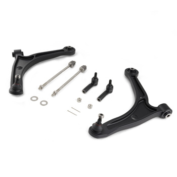 Front Suspension Lower Control Arms Tie Rods fit for Honda Ridgeline 2006-2014 3.5L