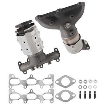 2x Left & Right Catalytic Converter fit for Hyundai Santa Fe 2007-2009 V6 2.7L EPA