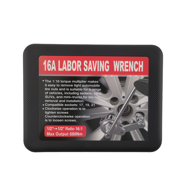 1/2in Lugnut Torque Multiplier Wrench 680NM fit for Toyota Honda BMW SUV Van Sedan-2
