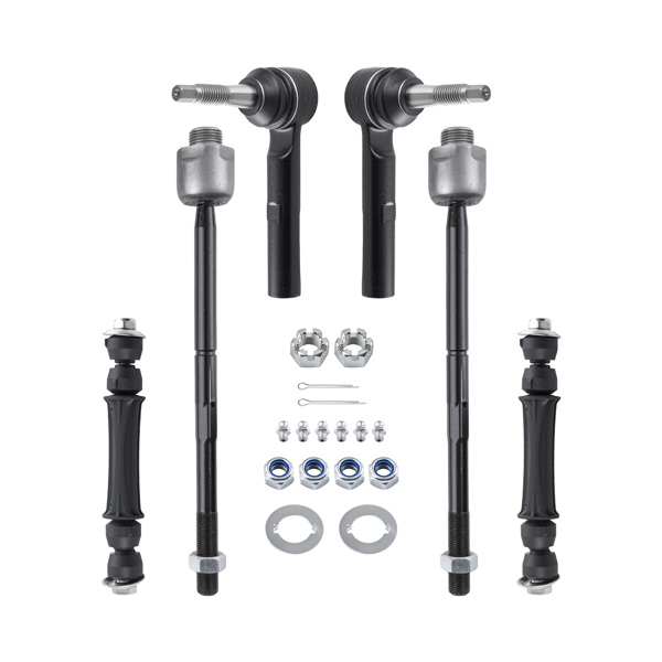 10x Front Control Arms Tie Rods Kit fit for Chevy Tahoe 2007-2014 GMC Yukon 2007-13-1