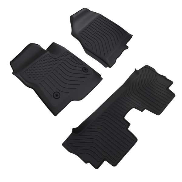 All-Weather Floor Mats fit for Chevrolet Bolt EV 2017-2023 Black TPE Set Car Carpet-4