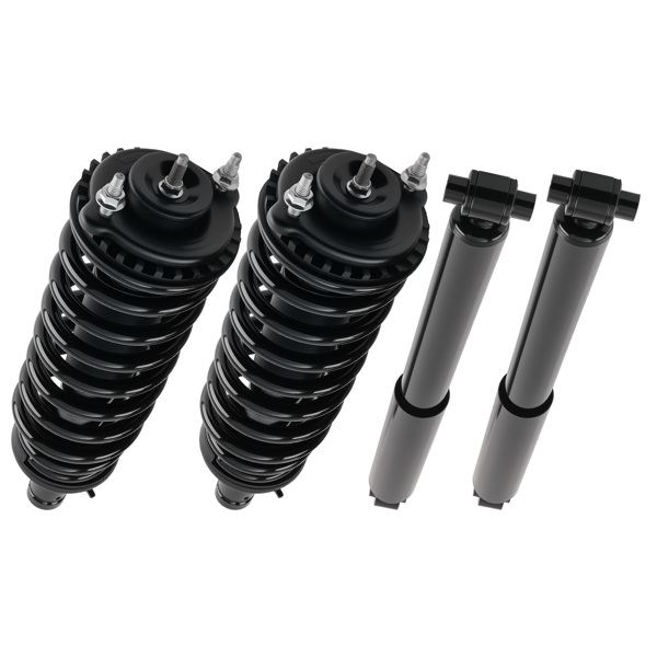 4x Front Rear Complete Struts Shock Kit fit for 2002-2009 GMC Envoy XL XUV V6 4.2L-6