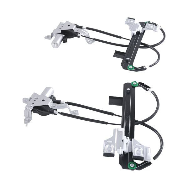 Rear Left Right Side Window Regulator  w/Motor fit for 00-06 Chevrolet Tahoe Pair-6