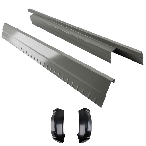 Cab Corner Rocker Panels Kit fit for Silverado Sierra 2 Door 1999-2007-6