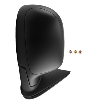 Power Heated Side View Mirror Right fit for Chevy Silverado 2003-2007 Black