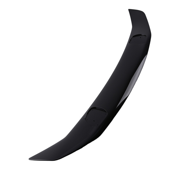 Custom Fit Trunk Wing Spoiler Black ABS fit for Sedan Cars Easy Installation Design-4
