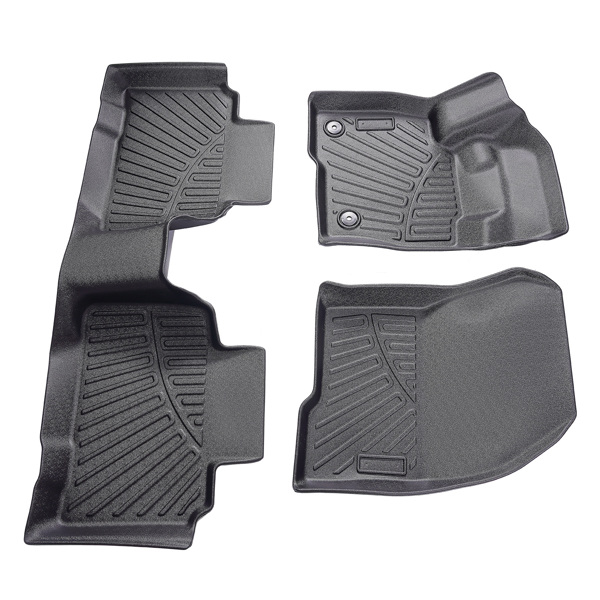 2nd Row Floor Liners+Rear Floor Mat Kit fit for Ford Edge 2015-2025 Rubber TPE-2