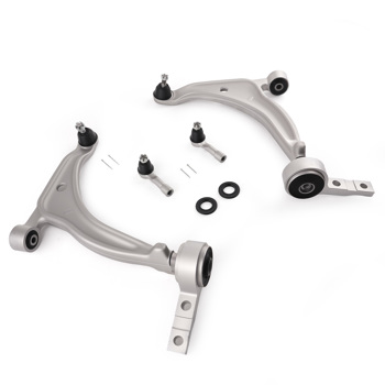 4x Front Lower Control Arms Ball Joint Tie Rod End fit for 2002-2006 Nissan Altima