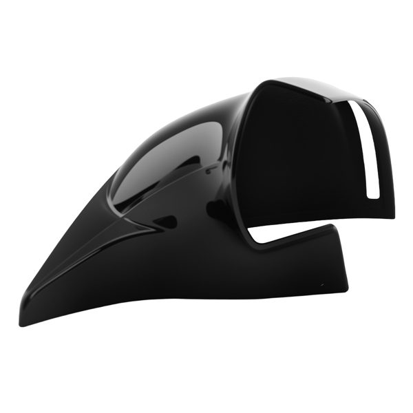 Mirror Cover Shell fit for Audi A5 S5 RS5 A6 2009-2012 Black ABS Plastic Gloss Black-4