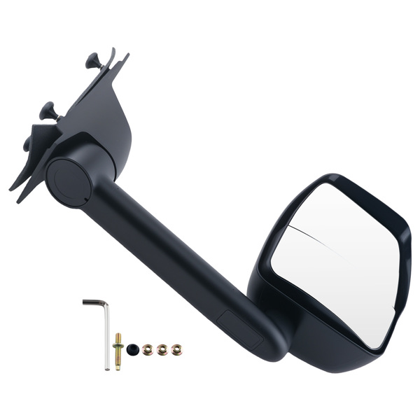 Folding Mirror Right fit for GMC Savana 1500/2500/3500 03-17 Manual Black-6