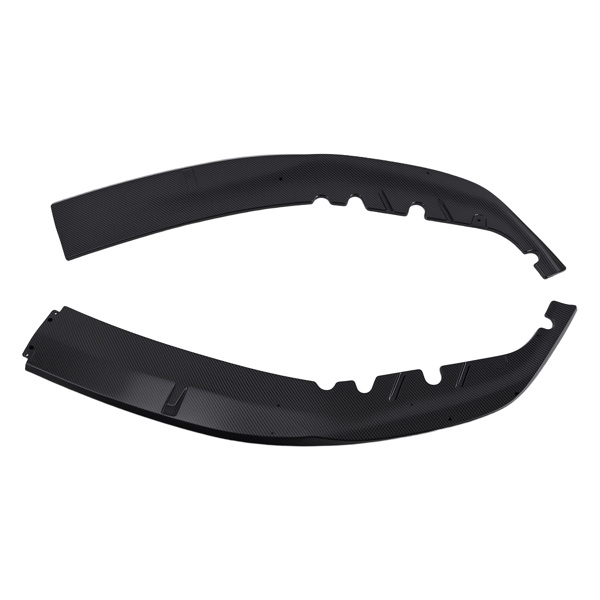 Carbon Style Front Extension fit for BMW G30 G31 5 Series M Sport 2017-2020 4PCS-3
