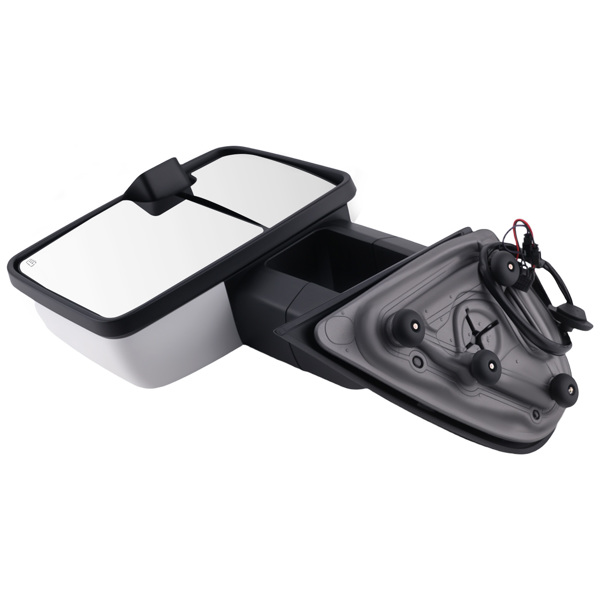 Heated Towing Side Mirror fit for Silverado 2014-2019 White 23180074-4