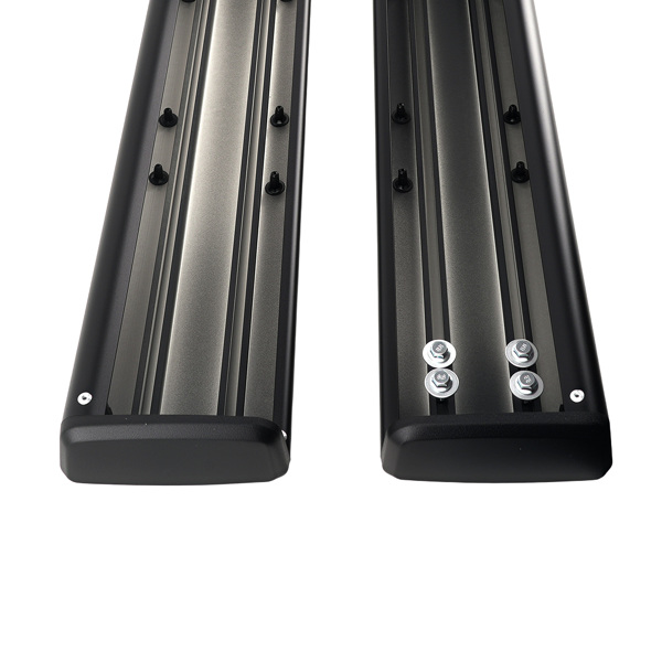 Black Running Board Steps fit for Chevy GMC Silverado Sierra HD 2007-19 Standard Cab-5