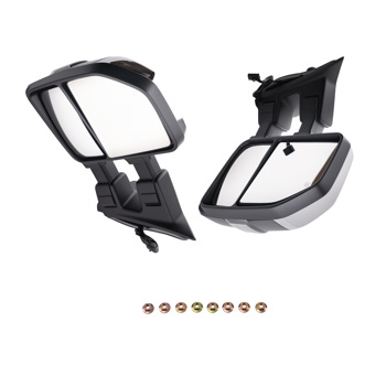 Chrome Side View Mirror fit for Ford F-250/F-350/F-450/F-550 2008-2016 Power