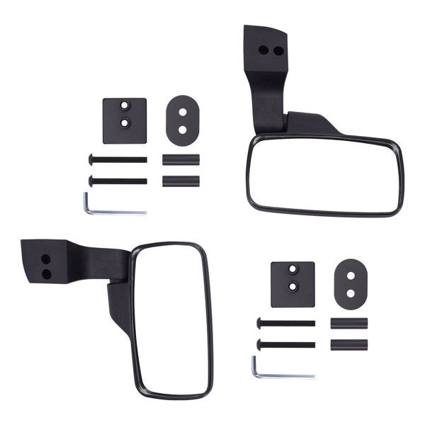 Door Mounted Side Mirrors fit for Polaris Ranger XP 1000 2017-2022 2023 2024 2889241-6