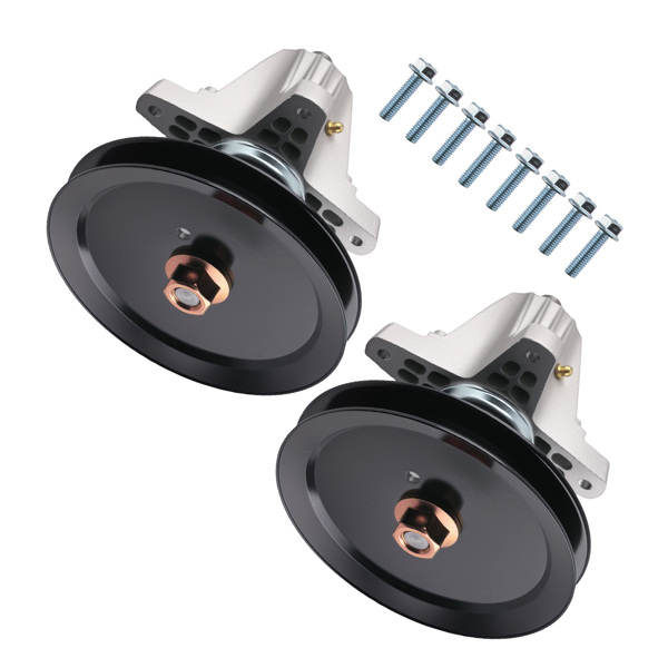 2PCS Spindle Assembly fit for Cub Cadet RZT-L46 Troy-Bilt 918-0507A-6
