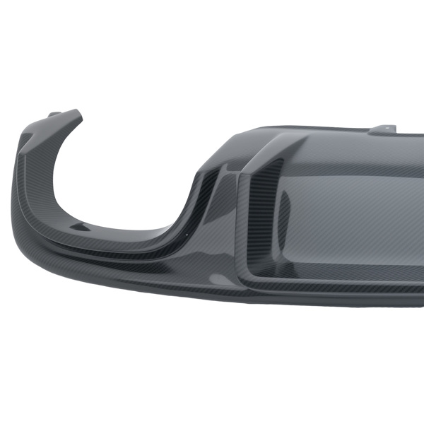 Carbon Fiber Rear Bumper Diffuser Lip fit for Audi S5 A5 Coupe 2012-2017 B8.5 US-5