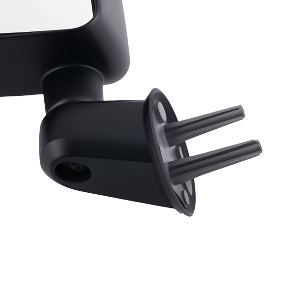 Left Manual Mirror Textured fit for Jeep Wrangler Unlimited 2007-2018 Black-3