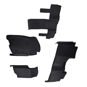 Anti-Slip TPE Carpet Floor Mats fit for Chevrolet Suburban Yukon XL 2021-2025 Black