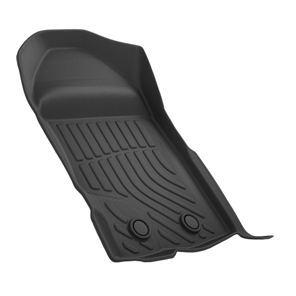 All Weather Floor Mats fit for Ford Ranger SuperCrew Cab 2019-2023 Black TPE Car Mat-5