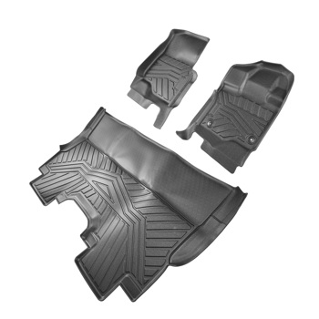 Front Floor Mats And Rear Floor Mat fit for Ford F150 Super Crew Cab 2015-2025 TPE
