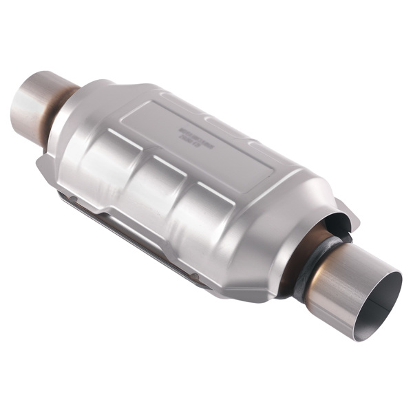 2.5" Universal Catalytic Converter Stainless Steel 70318 EPA 14'' Length-2