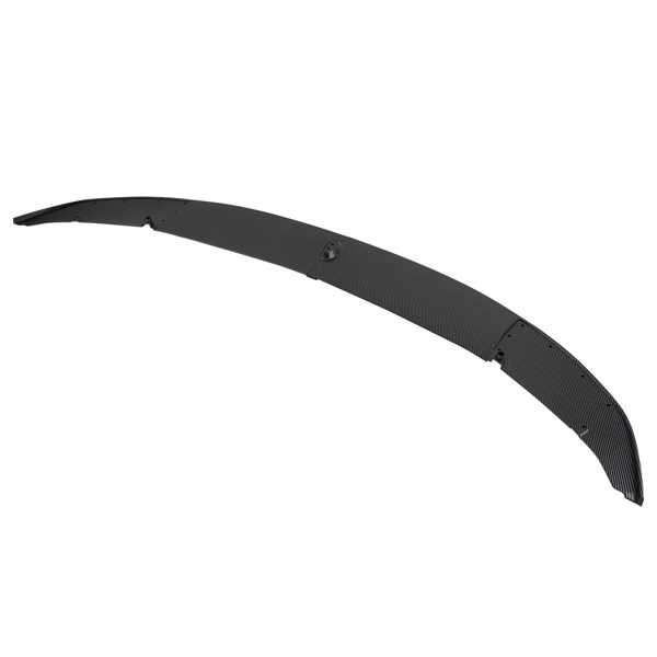 Front Bumper Lip Spoiler Body Kit Carbon Fiber Look fit for BMW 5 Series F10 11-16-3