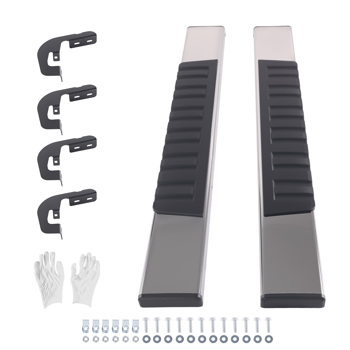 Side Steps Running Boards fit for Chevy Silverado GMC Sierra 07-19 Regular Cab