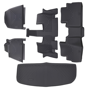 Anti-Slip Floor Mats Set fit for Kia Telluride 2020-2025 TPE Waterproof Car Carpet