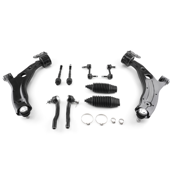 10x Front Lower Control Arms Sway Bar Link Kit fit for 07-14 Ford Edge Lincoln MKX-6