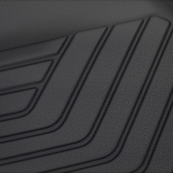 Carpet Floor Mats Liner fit for Volkswagen Tiguan 2018-2023 TPE Rubber Black Set-1