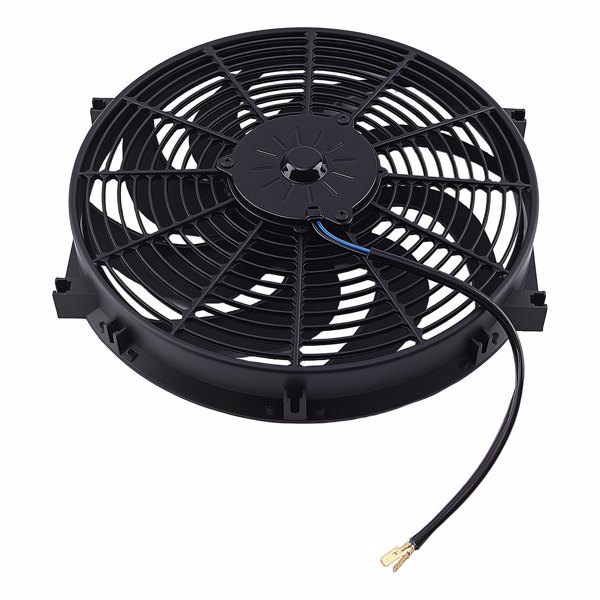 14 Inch Cooling Fan Electric Radiator 12V 90W Universal Assembly-3