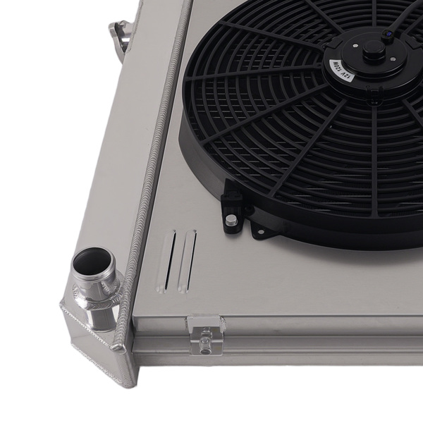 3Row Cooling Radiator Shroud Fan fit for Chevrolet K10/K20 3.8L-5.3L 1963-1966 CC284-5