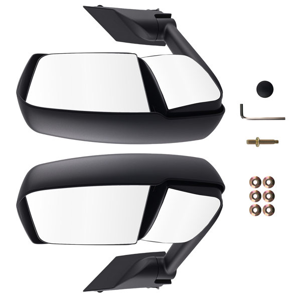 Manual Black Towing Mirror fit for GMC Savana 2500 2003-2011 25894030-6