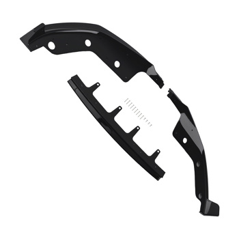 Front Aero Enhancement fit for BMW G20 330i 330e M340i 2019-2022 3PC Black