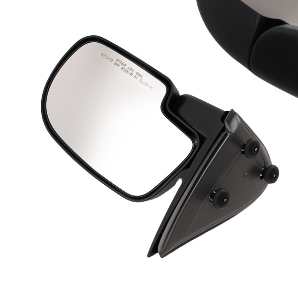 Black Side Mirrors fit for Chevrolet Silverado GMC Sierra 1500 2500 99-07 15037957-3