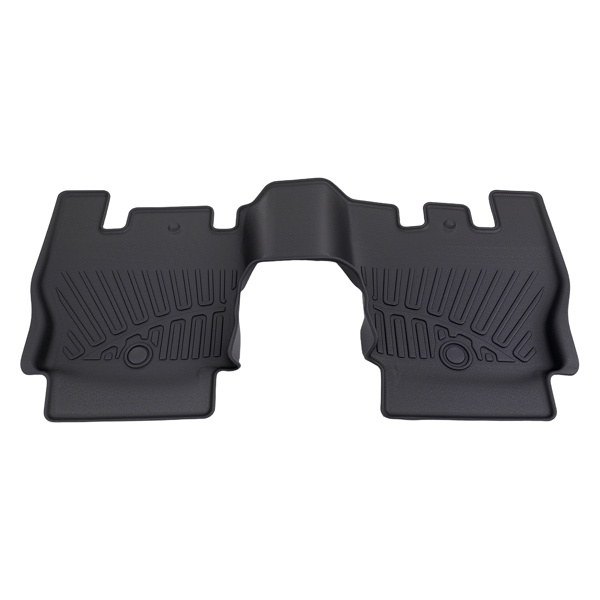 Floor Mats Liner fit for Jeep Wrangler JL 4-Door 2018-2024 TPE Black All Weather-4