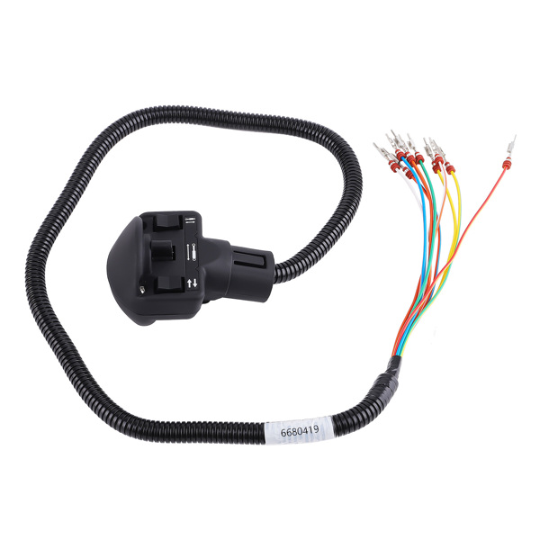 Black Left Auxiliary Switch Handle fit for Bobcat A220 A300 A770 MT50 MT52 6680419-1