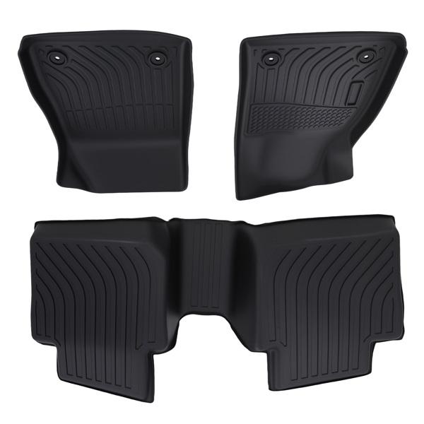 All-Weather Black TPE Carpet Floor Mats fit for Chevrolet Impala 2014-2020 Car Mat-6