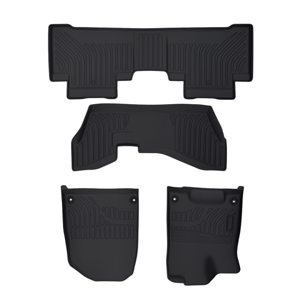 All-Weather TPE Anti-Slip Floor Mats fit for Acura MDX 2014-2020 7 Seat Car Carpet-3