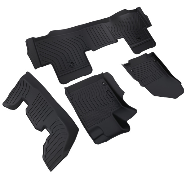All Weather TPE Floor Mats fit fit for Acura MDX 2022-2025 Black Car Carpet-6