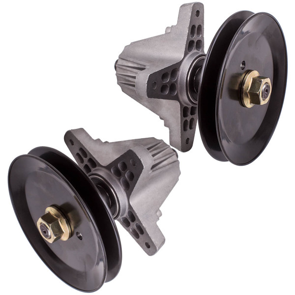 2X Spindle assembly fit for Craftsman T1200 T1000 T1400 918-06991 618-06991 42" Deck-6