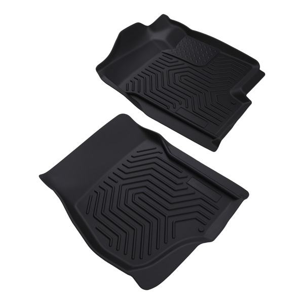 Black TPE Floor Mat fit for GMC Sierra 1500/3500 HD Crew Cab 2007-2014 Car Carpet-4