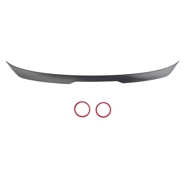 ABS Plastic Rear Trunk Spoiler fit for BMW G30 F90 5 Series 4 Door Sedan 17-23-6