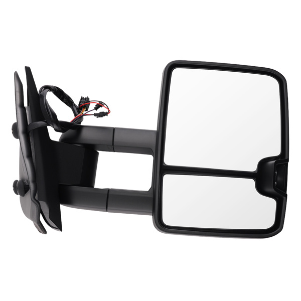 Heated Mirror fit for Chevrolet Avalanche 2007-2013 White Extendable YH-3351-1