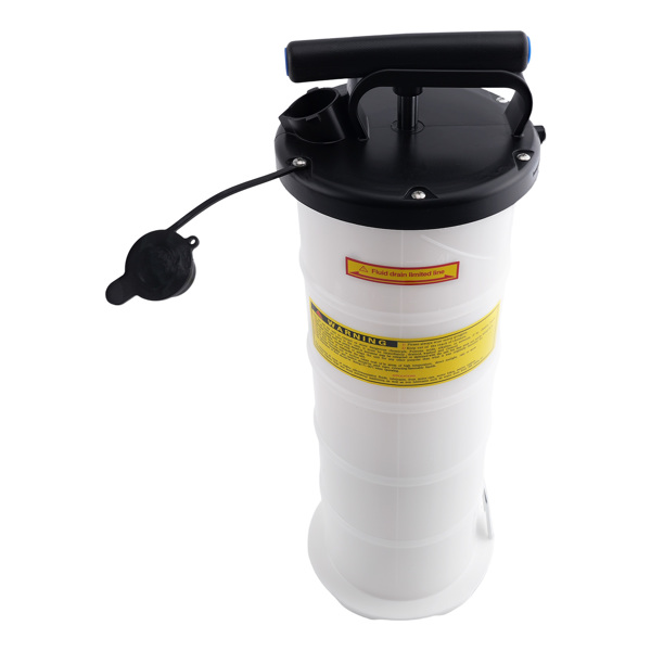 Fluid Extractor Manual Hand Oil Change Vacuum Pump 1.74Gallon/6.5L 6x-4